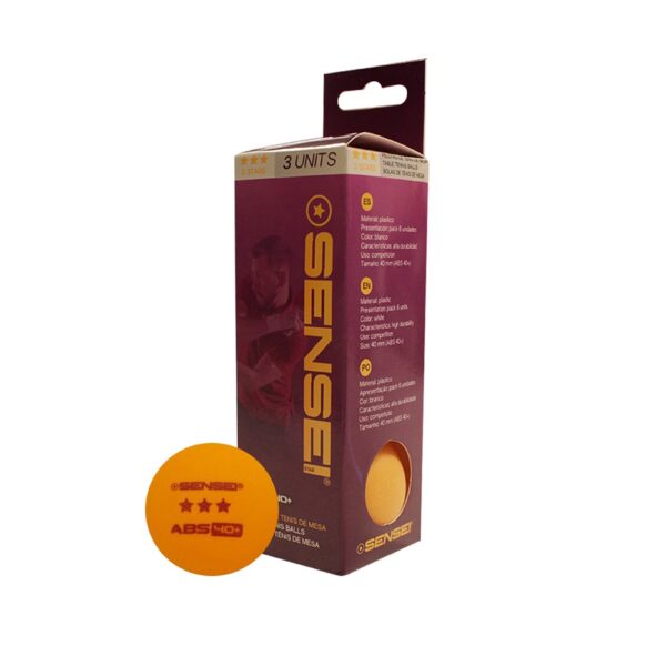PELOTA PING PONG SENSEI 3 STAR   4900